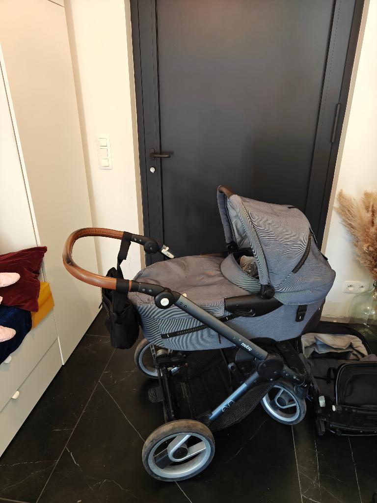 Mutsy Evo buggy en koets, Kinderen en Baby's, Kinderwagens en Combinaties, Gebruikt, Combiwagen, Mutsy, Verstelbare duwstang, Ophalen