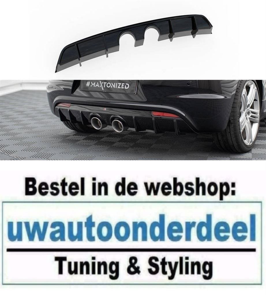 Maxton Rear Valance Spoiler Geschikt Voor Vw Scirocco R, Verzenden