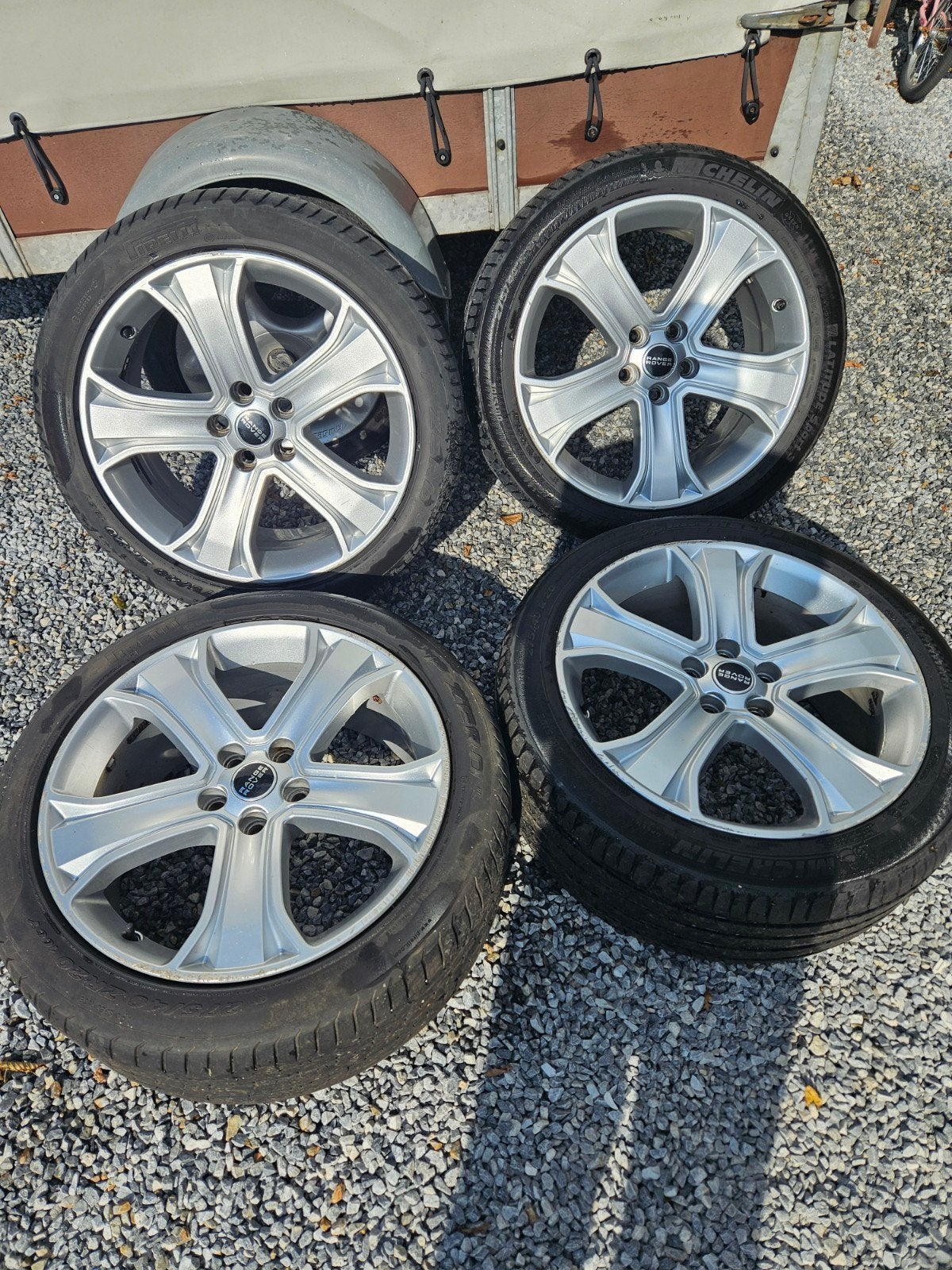 4 range rover velgen 20 inch 275/40R20, Ophalen, 20 inch, Band(en)