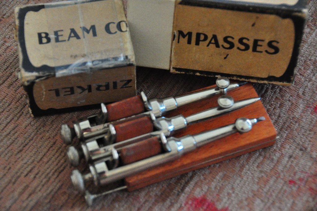 (Veer) passer - inzetstukken - BEAM Compasses, Ophalen of Verzenden