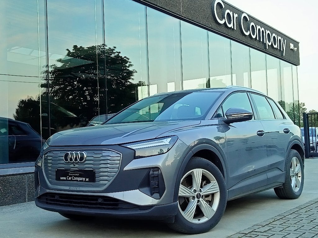 Audi Q4 E-Tron45  GPS*Leder*DAB*LED*ACC*SOH98%, Auto's, Audi, Automaat, Parkeersensor, 2145 kg, Leder