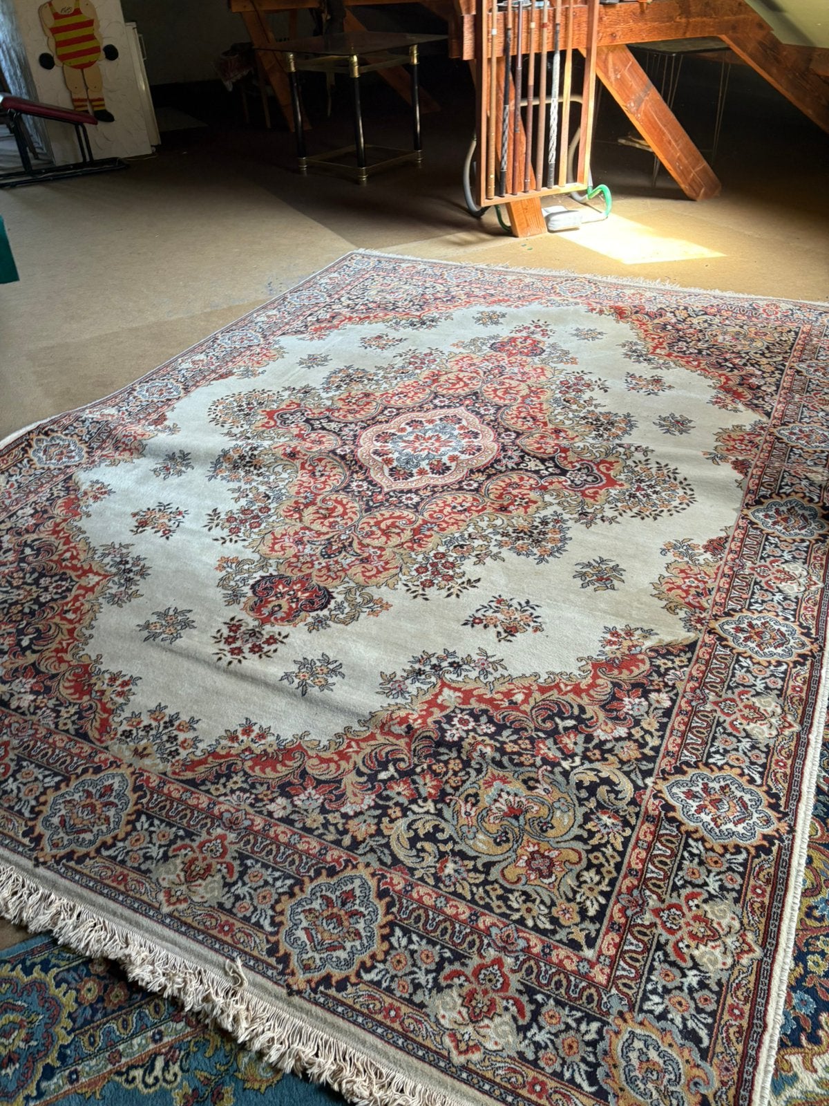 Groot klassiek Perzisch stijl tapijt 350 x 250 cm, Ophalen, Gebruikt, 200 cm of meer, 200 cm of meer