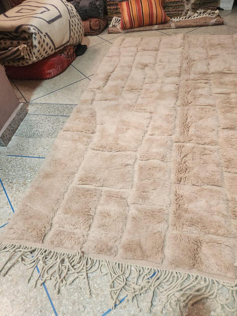 Tapis berbère M'rirt en laine fait main 200 x 300 cm, Neuf, 200 cm ou plus, 200 cm ou plus, Rectangulaire