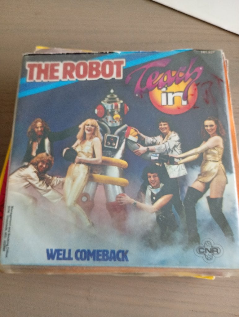 Teach In - The robot, Gebruikt, Verzenden, 7 inch, Fotohoes