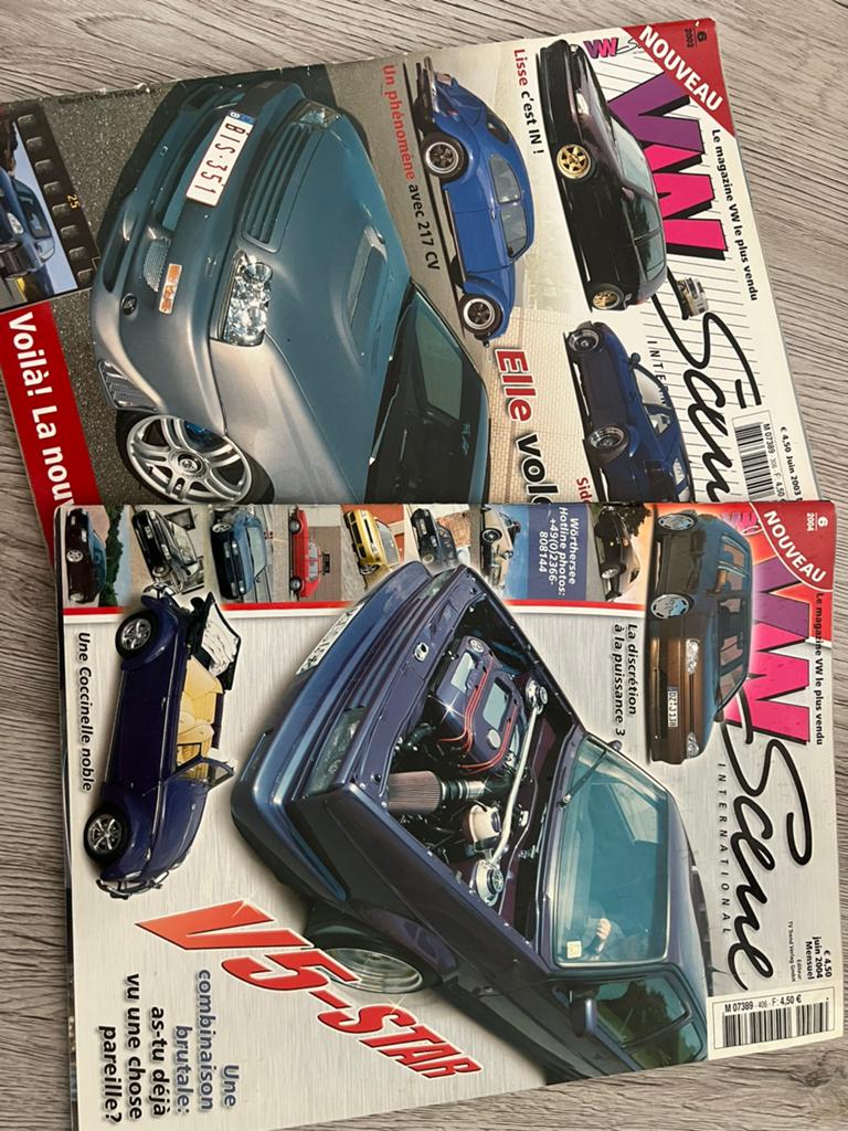 Vw scène numéro 6 2003 et 2004, Livres, Enlèvement, Comme neuf
