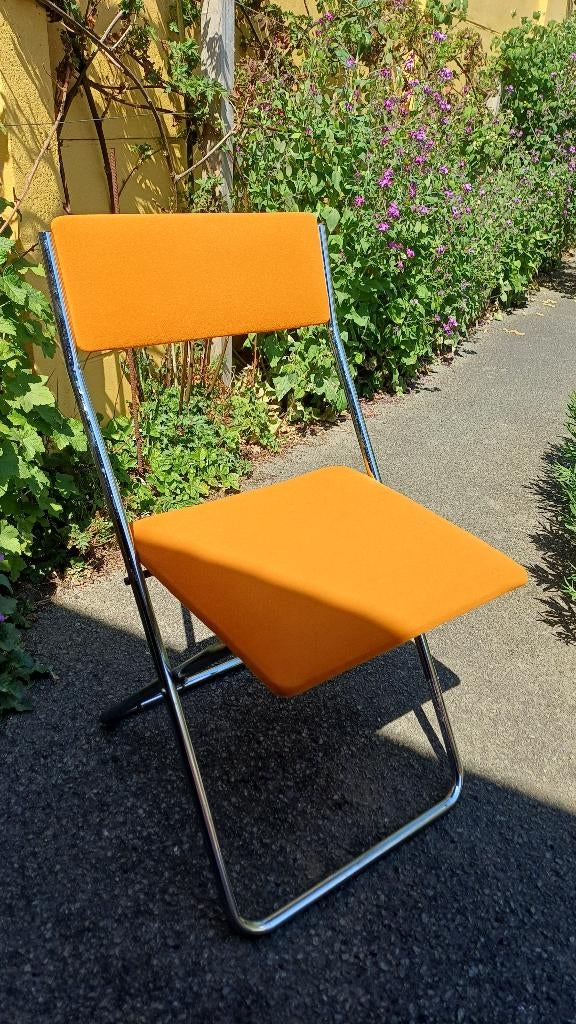 Vintage plooistoel, Ophalen, Gebruikt, Overige kleuren, Vintage