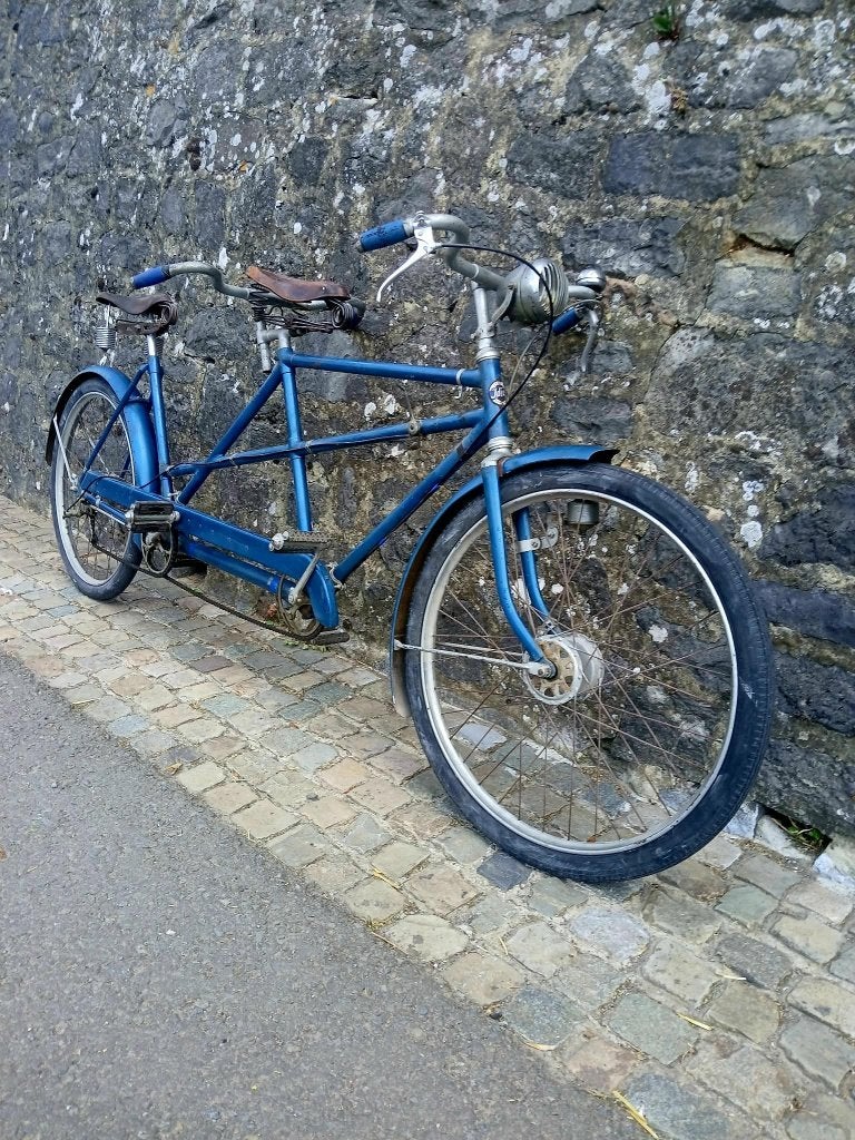 Rare tandem Idéal, Vélos & Vélomoteurs, Enlèvement ou Envoi, Frein à tambour, Moins de 10 vitesses, Utilisé