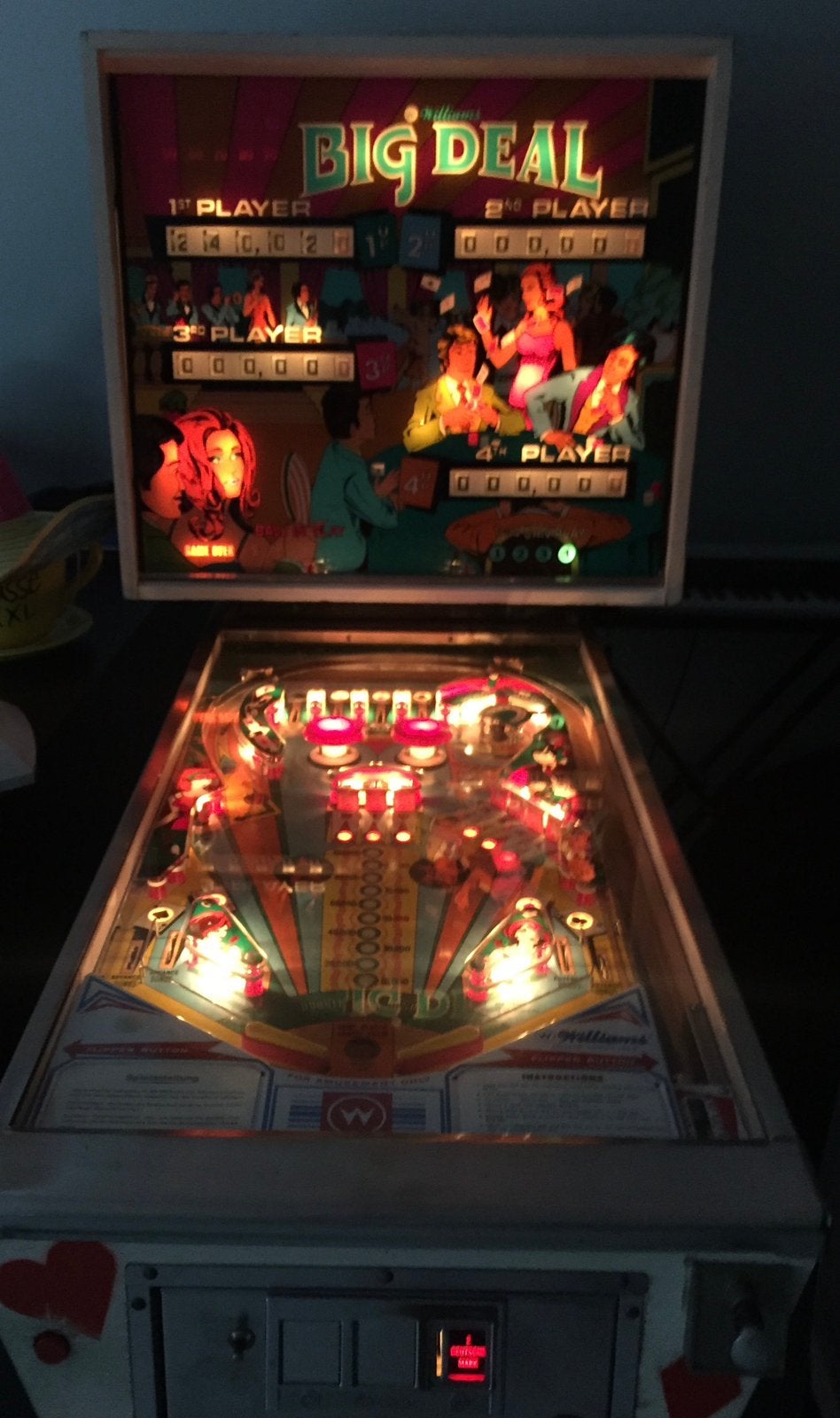 Williams Pinball - Big Deal, Enlèvement, Utilisé, Flipper (jeu), Williams