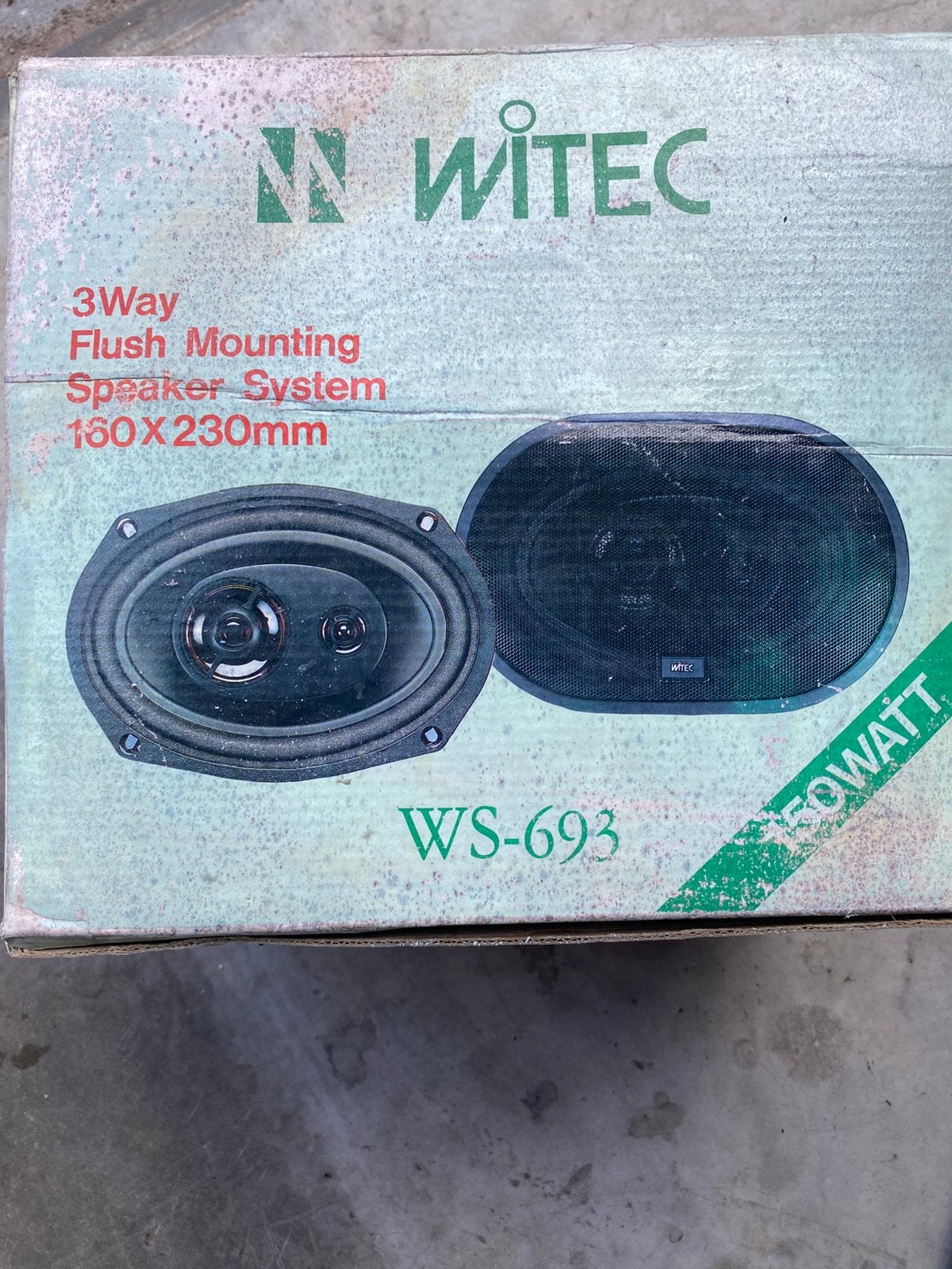 Auto speakers jaren 90 nieuw, Enlèvement, Comme neuf