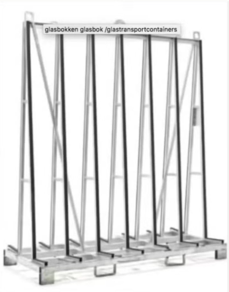 Gebruikte, robuuste glasbokken/glastransportcontainers, Doe-het-zelf en Bouw, Ophalen