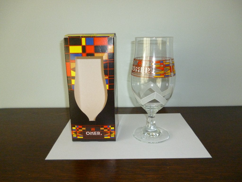 Bierglas Omer Design by Kimpe, Ophalen, Nieuw, Bierglas