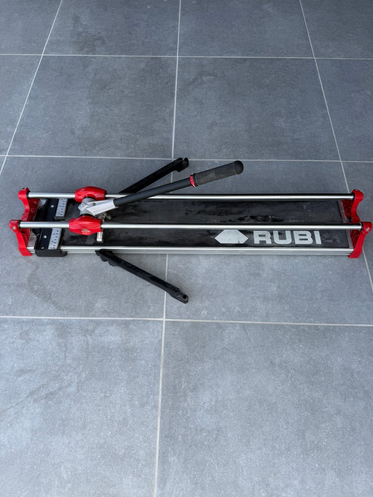 Rubi tegelsnijder 85cm, Doe-het-zelf en Bouw, Ophalen, Gebruikt, Rubi
