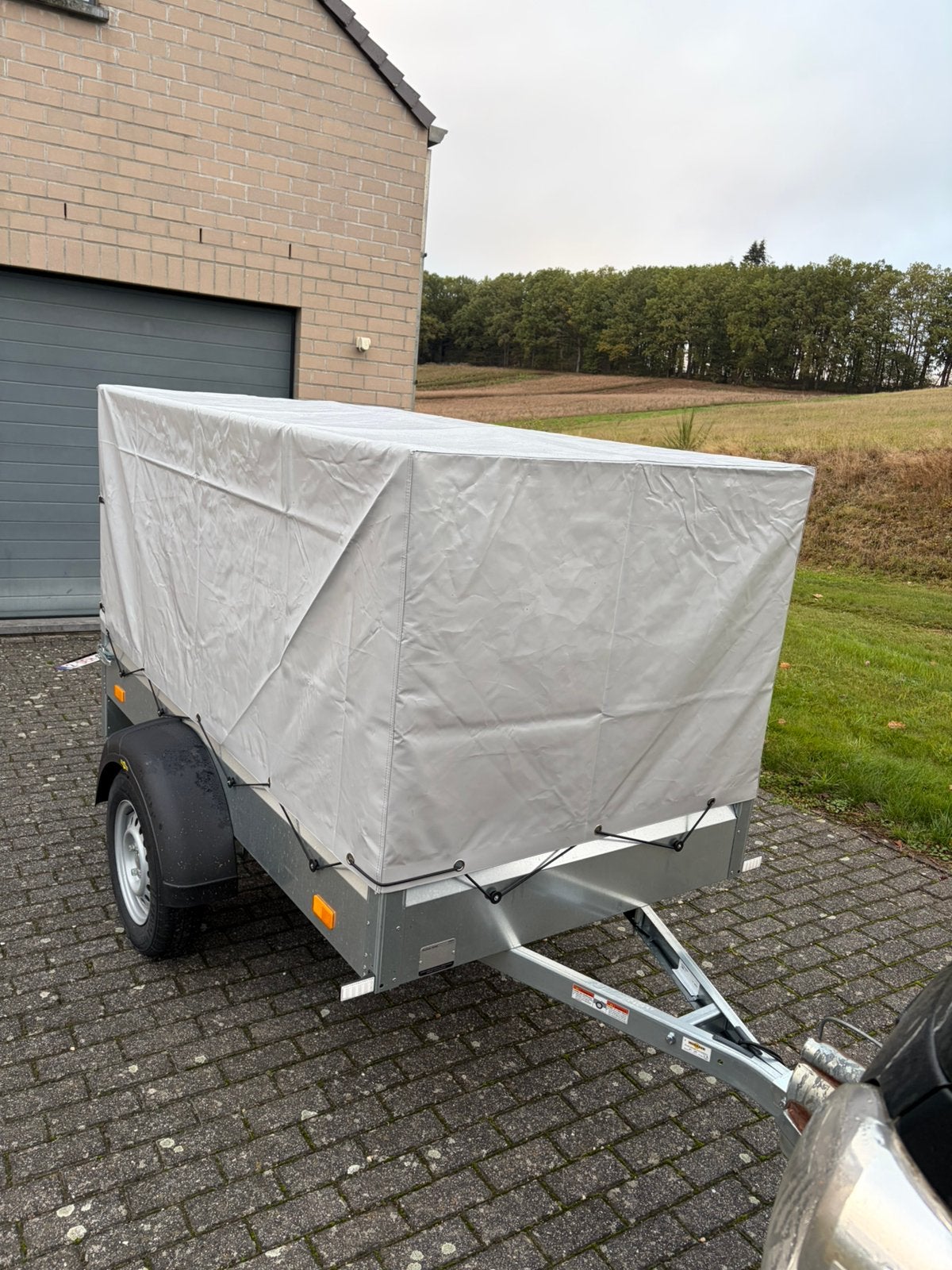 Remorque Humbaur 750kg + certificat conformité, Ophalen, Nieuw