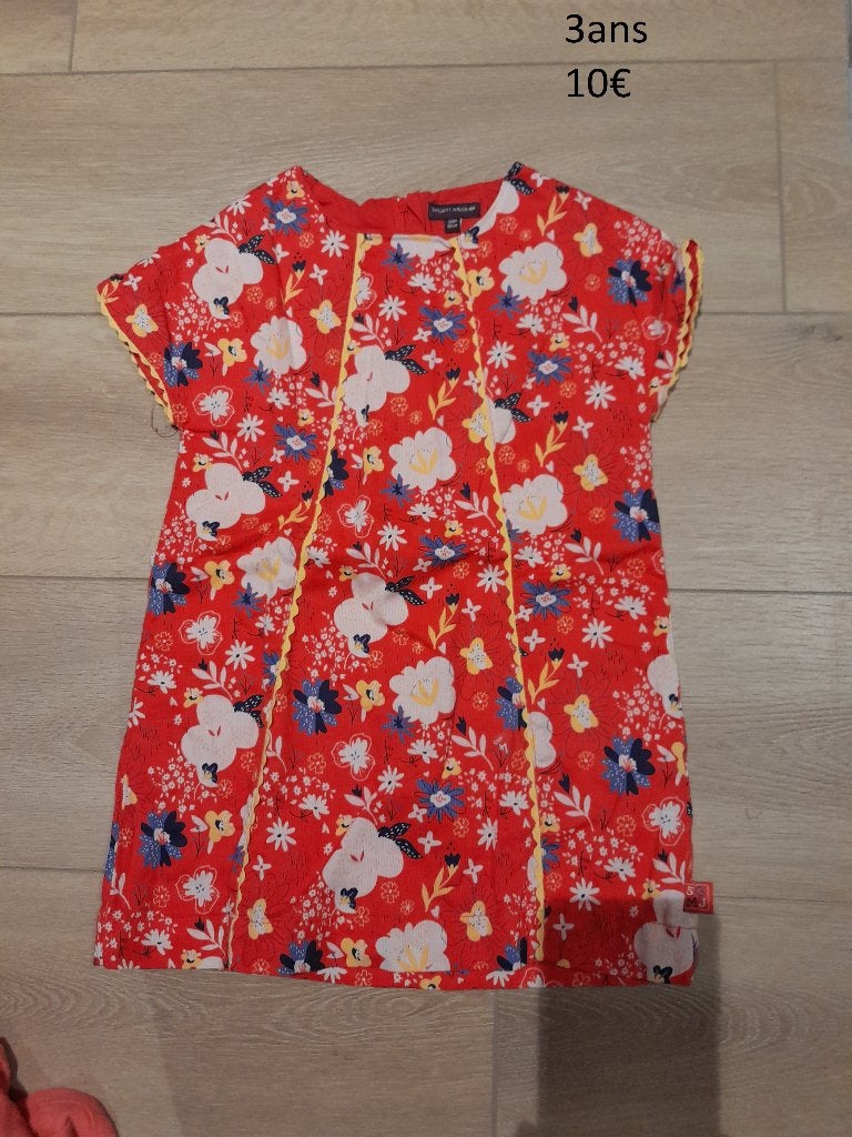 robe fille 3ans, Kinderen en Baby's, Kinderkleding | Maat 116, Ophalen, Sergent Major, Meisje, Zo goed als nieuw