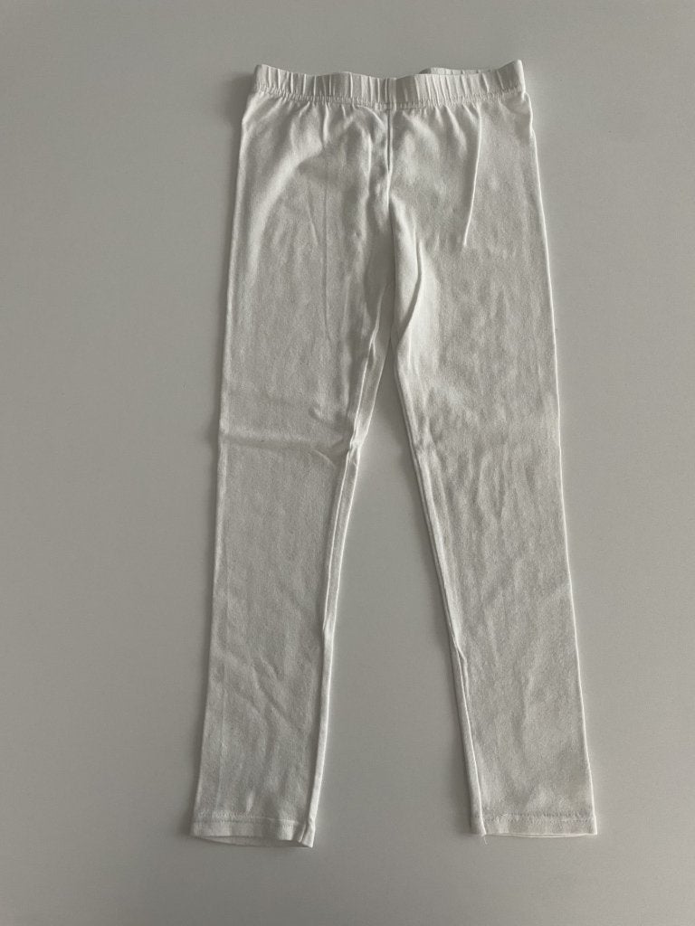 Witte legging maat 110/ 116, Kinderen en Baby's, Kinderkleding | Maat 116, Ophalen of Verzenden, Zo goed als nieuw, Jongen of Meisje