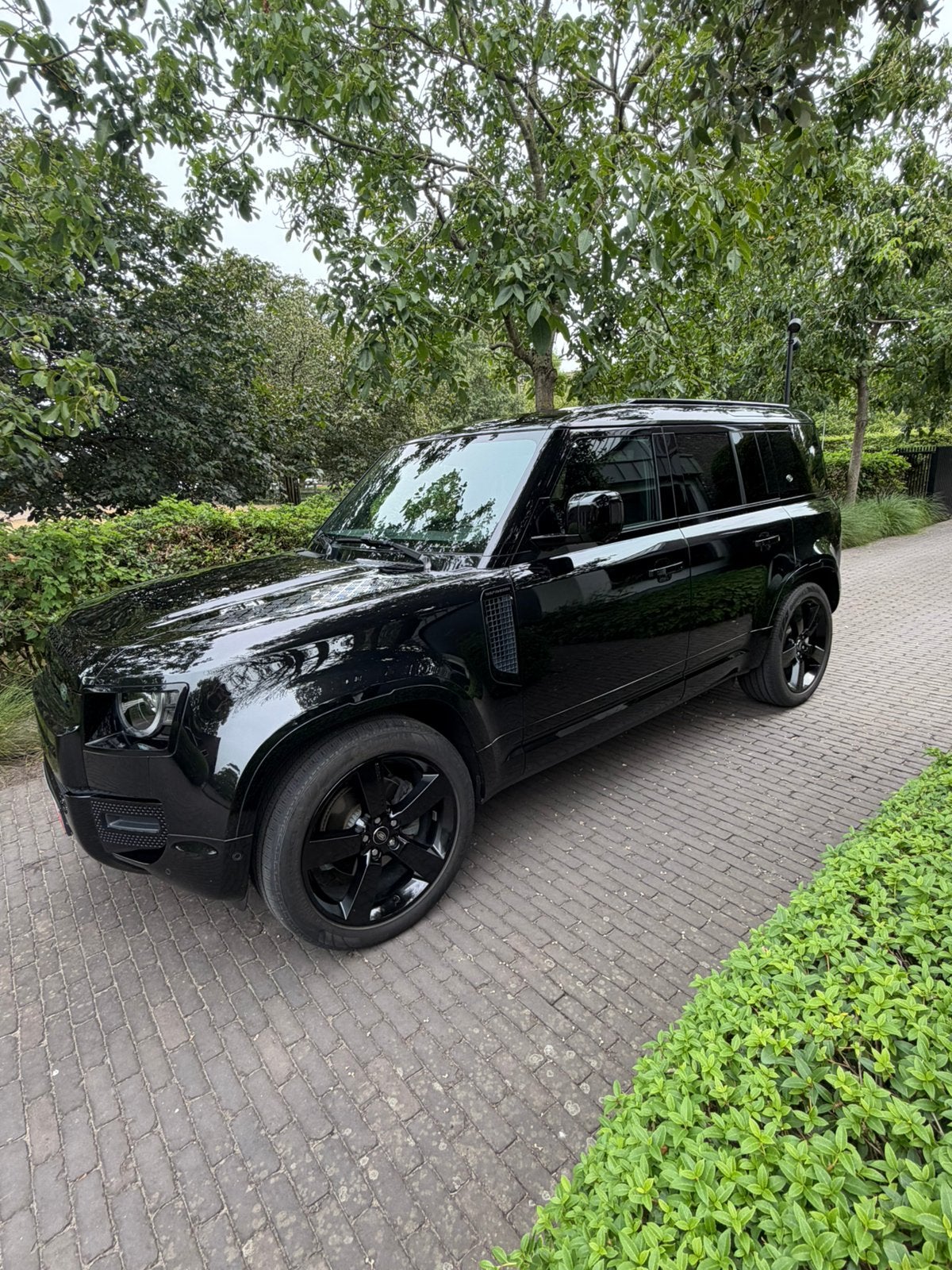 Land rover defender X dynamic. D200, Auto's, Leder, Defender, Particulier, Te koop