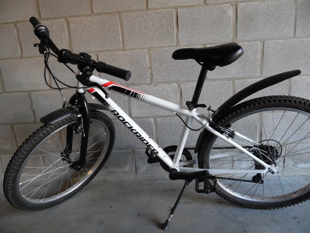 Jongensfiets ROCKRIDER, 7 – 12 jaar in goede staat., Fietsen en Brommers, Ophalen, Gebruikt, 24 inch, Rockrider