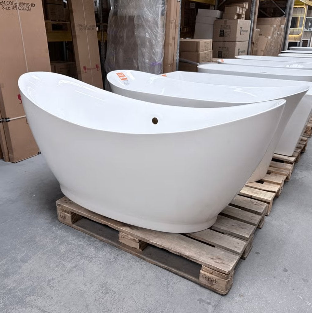 Vrijstaand Bad 170cm – Nieuw OP=OP ligbad nr445, Ophalen, Nieuw, Wit