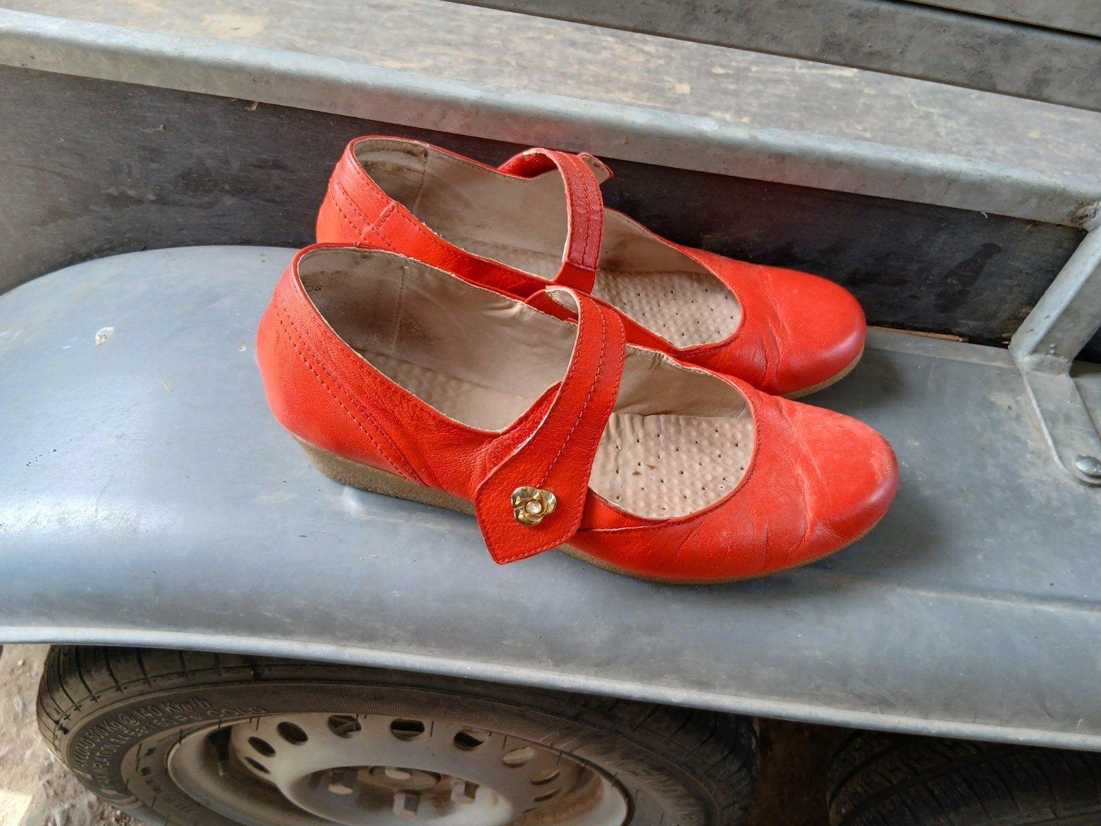 Chaussure femme taille 42, Enlèvement, Rouge