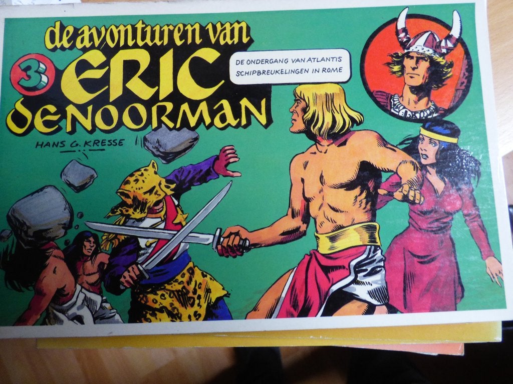 de avonturen van eric de noorman : ondergang atlantis, Boeken, Ophalen of Verzenden