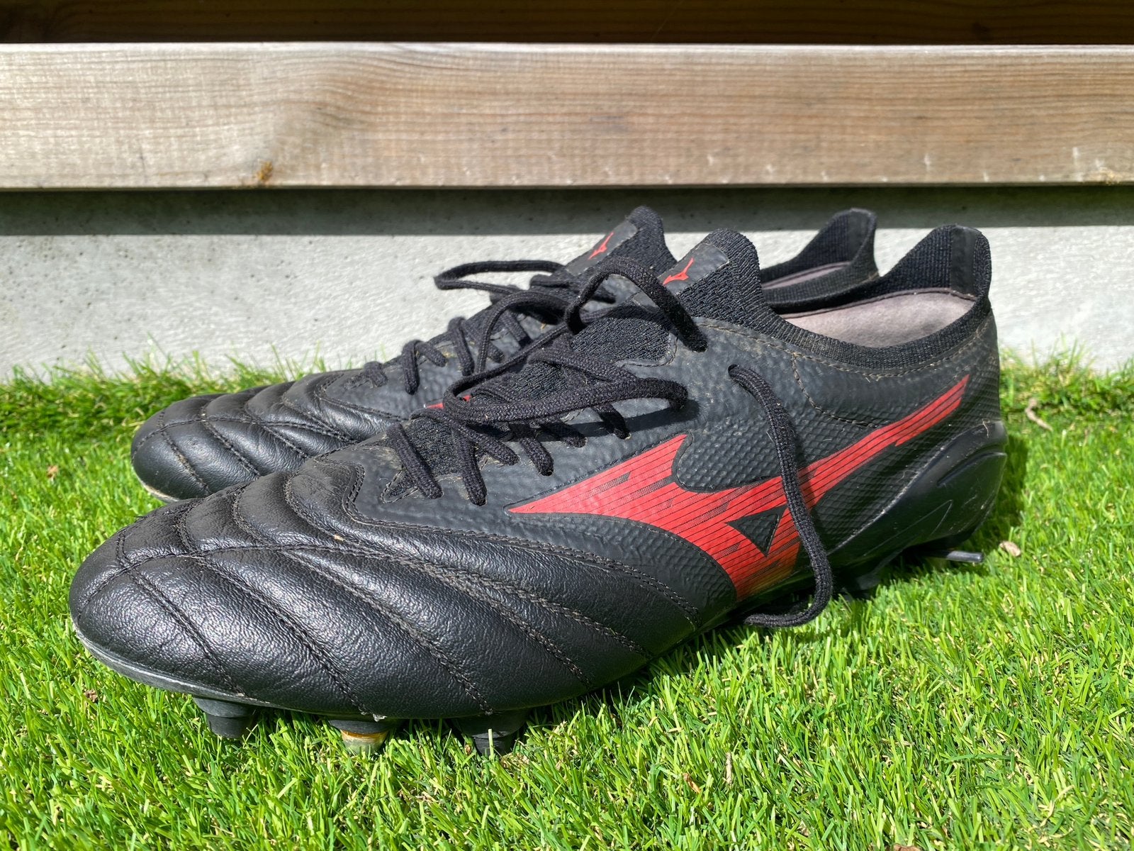 Voetbalschoenen ijzeren noppen Mizuno, Enlèvement ou Envoi, Comme neuf, Chaussures