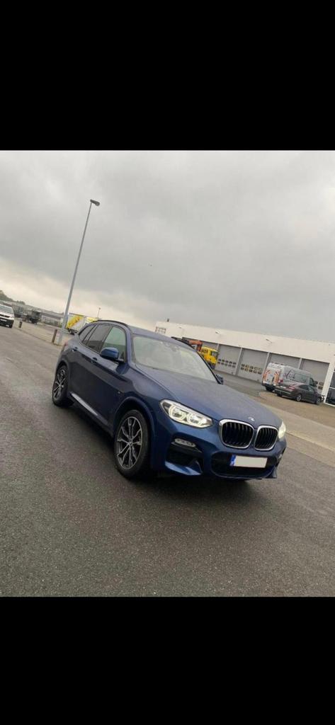 Bmw x3 2.0 dA xDrive Full M pakket, Auto's, Automaat, Blauw, Leder, Diesel