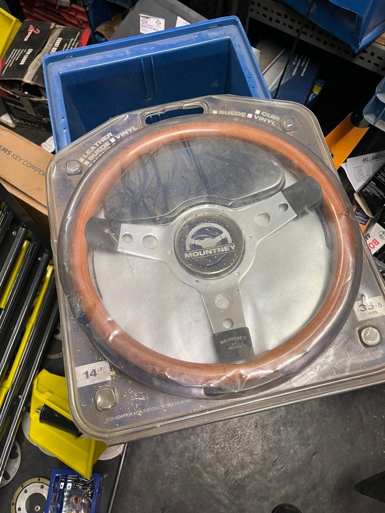 Mountney houten sportstuur 14 inch, Ophalen of Verzenden, Nieuw