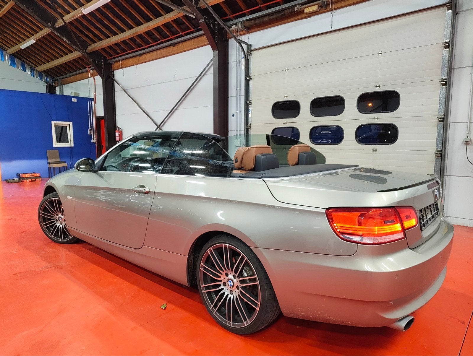 BMW E93 320D, Auto's, Achterwielaandrijving, 1995 cc, Cabriolet, Bruin