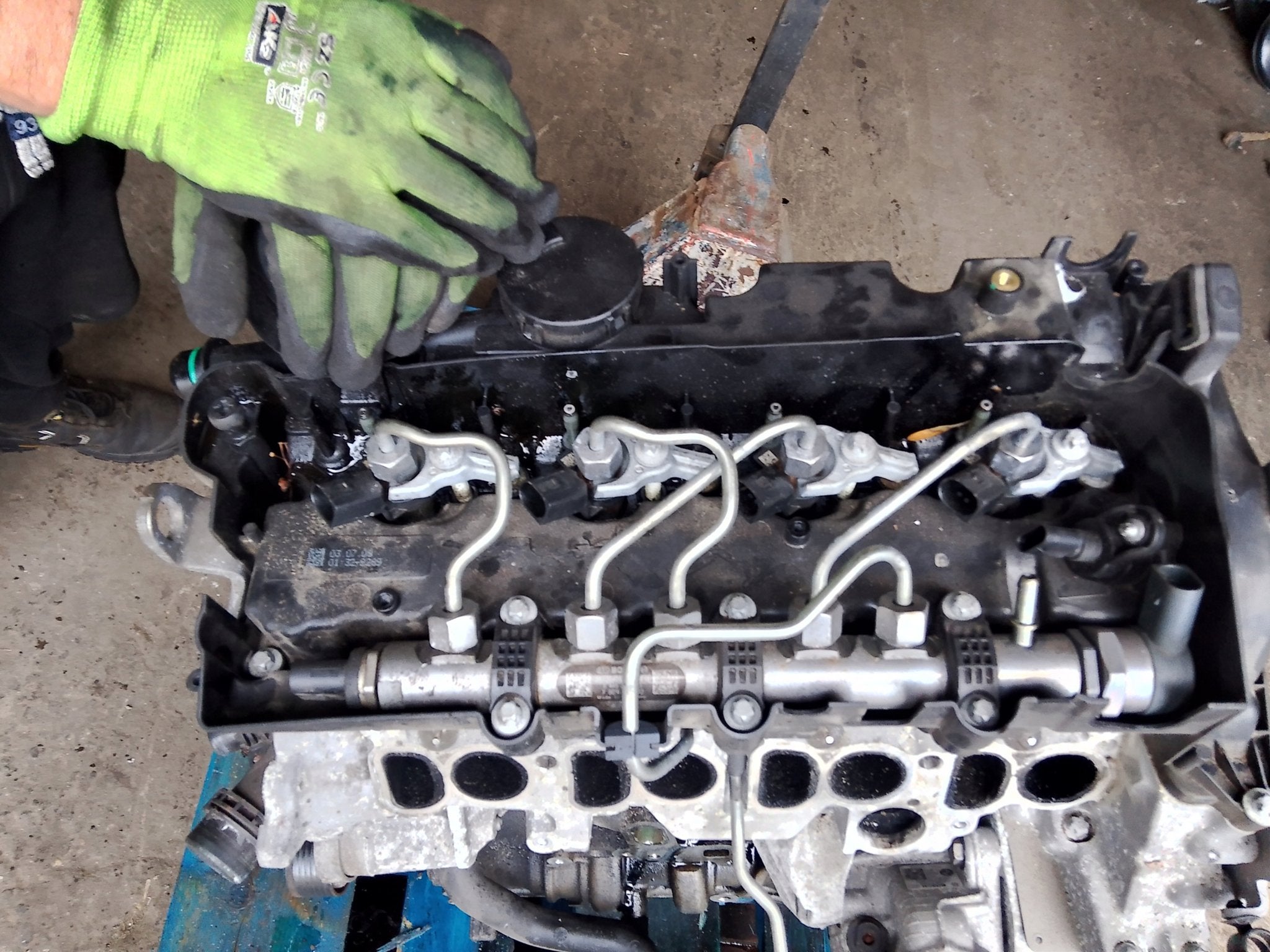 Moteur N47D20A Complet X3 E61 E90 BMW E60 E92, Envoi, Utilisé, Skoda