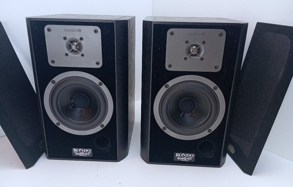 SPEAKERS QUADRAL PHONOLOGUE RONDO MK V, Overige merken, Gebruikt, Speakerset, Ophalen of Verzenden
