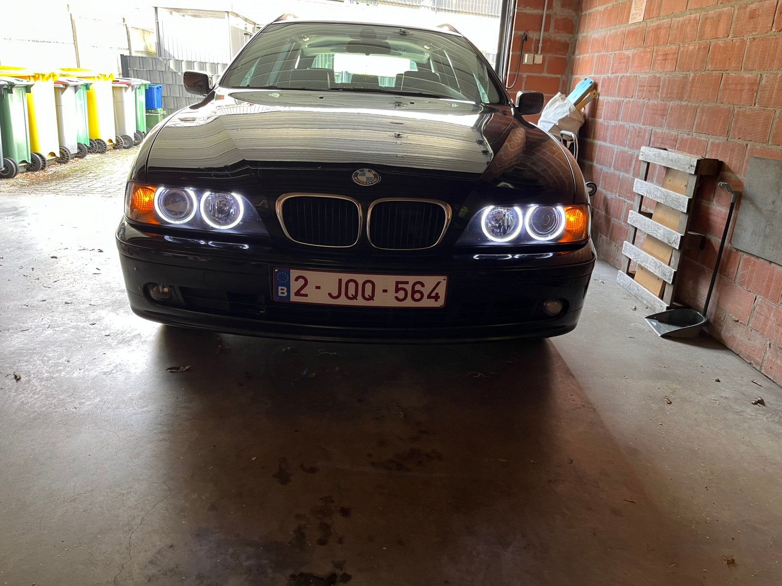 Bmw E39 Touring, Autos, Cuir, Attache-remorque, Noir, Break