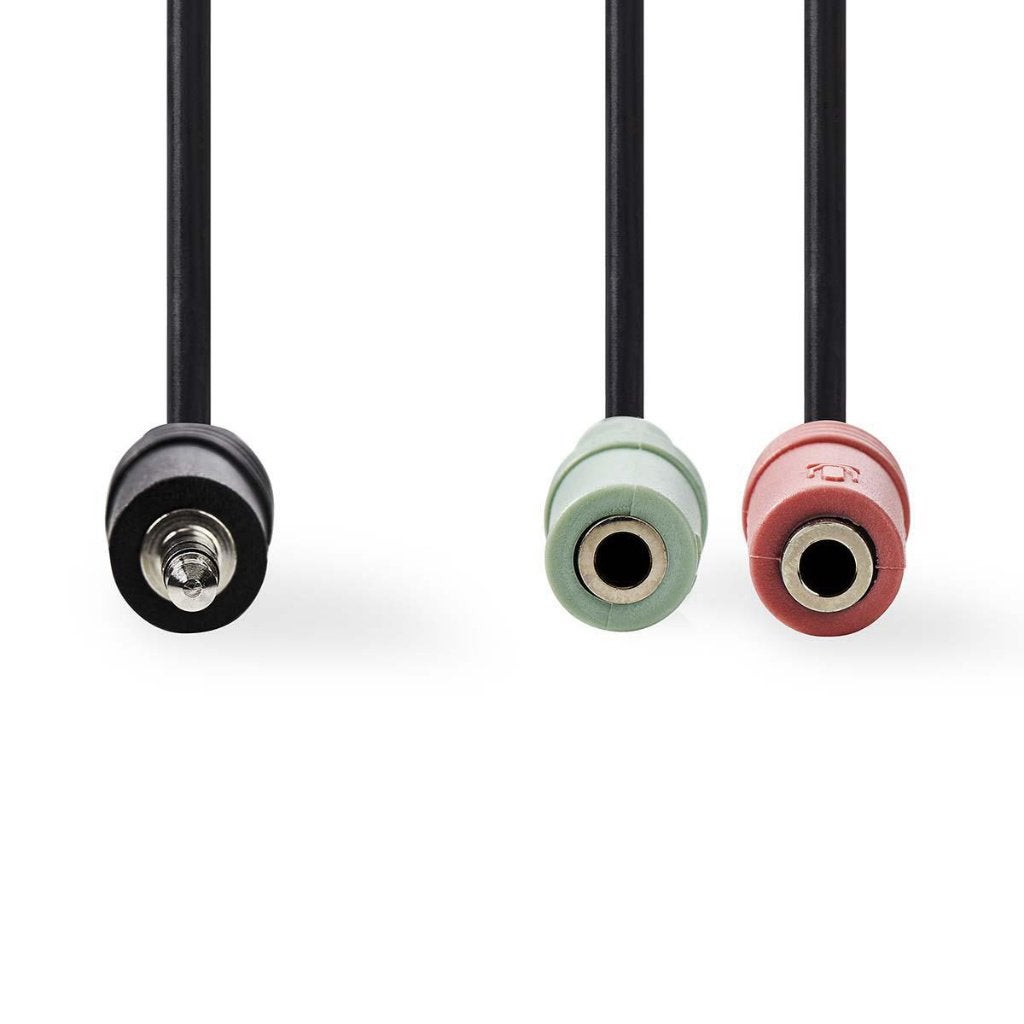 Audio splitterkabel jack 3,5mm headset+microfoon – Nieuw, Audio, Tv en Foto, Audiokabels en Televisiekabels, Ophalen of Verzenden
