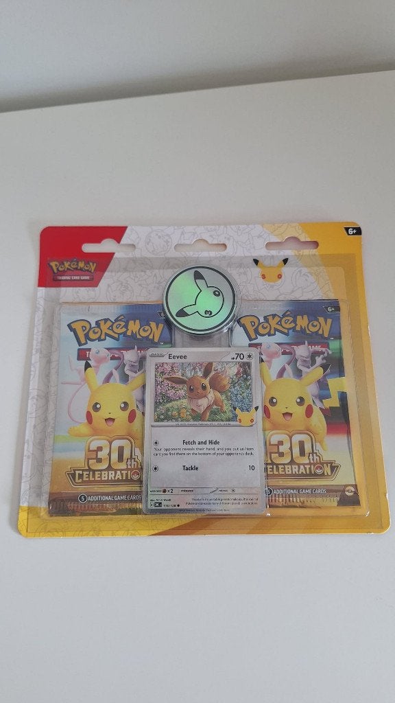 Pokémon 30th Celebration Eevee 2-Pack Blister – Engels, Ophalen of Verzenden