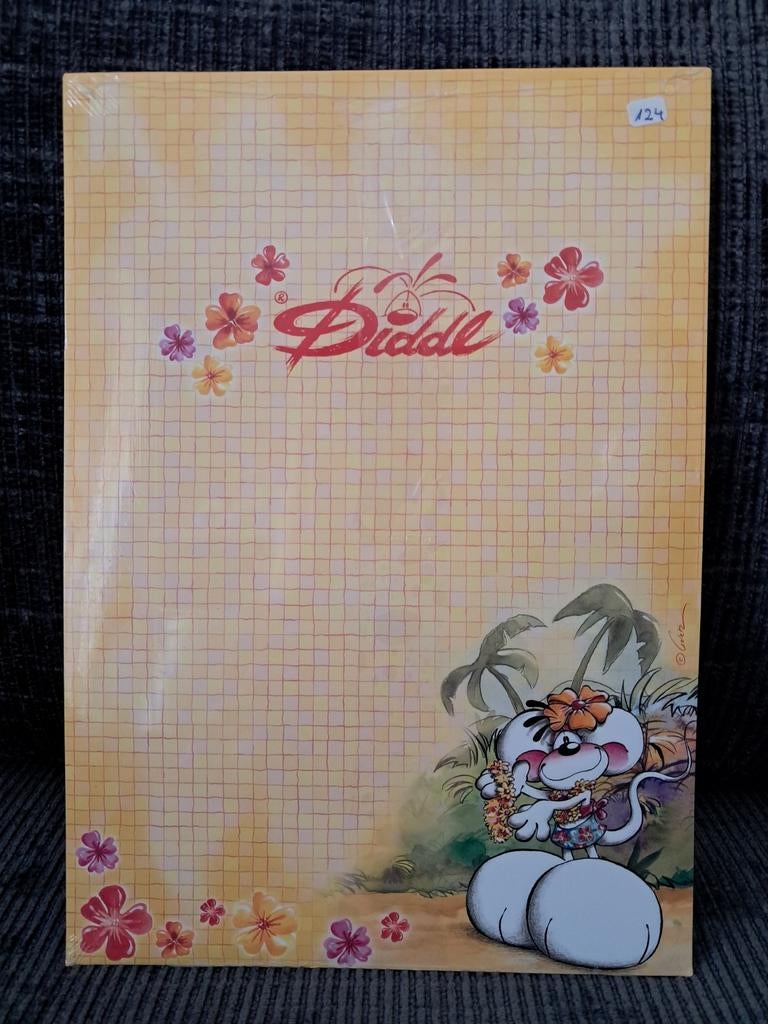 Bloc parfumé Diddl jaune A4 sous blister, Enlèvement ou Envoi, Diddlina, Neuf, Papier, Carte ou Papeterie