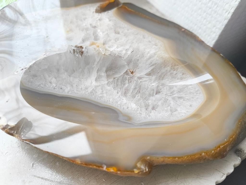 Grand bol et cendrier en agate, Collections, Minéraux & Fossiles, Minéral, Enlèvement