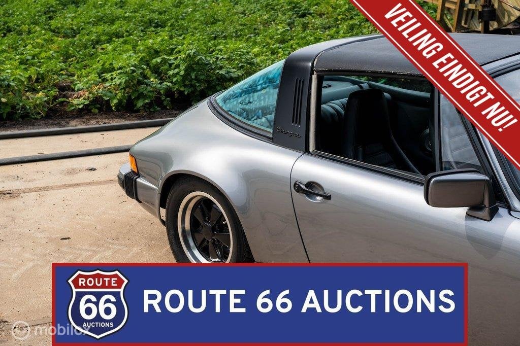 Porsche 911 Targa | 1975 | Route 66 Auctions, Autos, Achat, Entreprise, Boîte manuelle, Autre carrosserie
