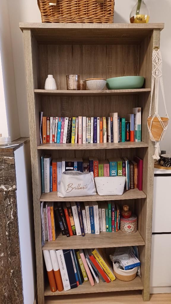 Bibliothèque, 25 à 50 cm, Avec tablette(s), Utilisé, Autres matériaux