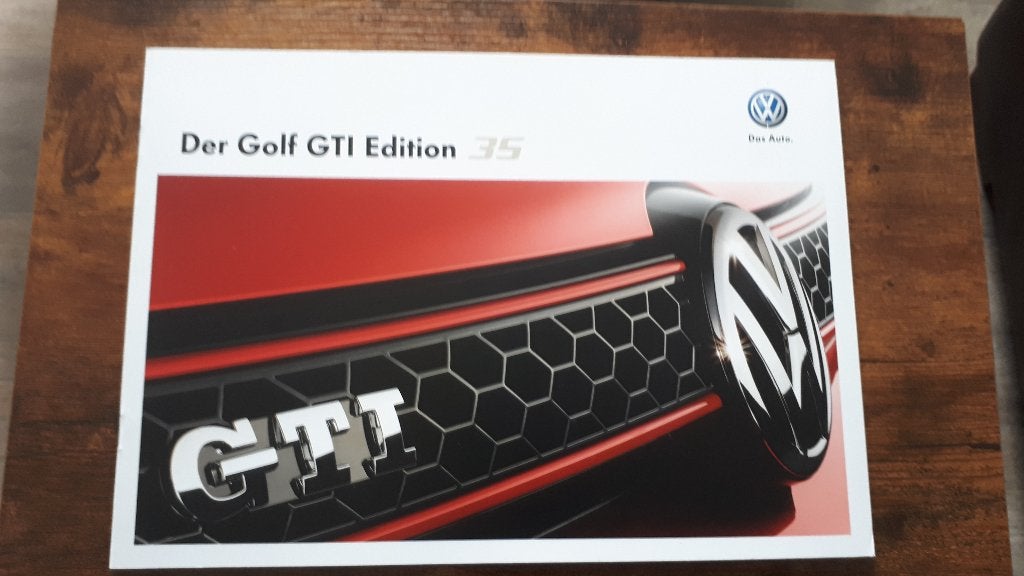 V.W.  Der Golf GTI Edition  5/2011, Enlèvement ou Envoi, Neuf, Volkswagen