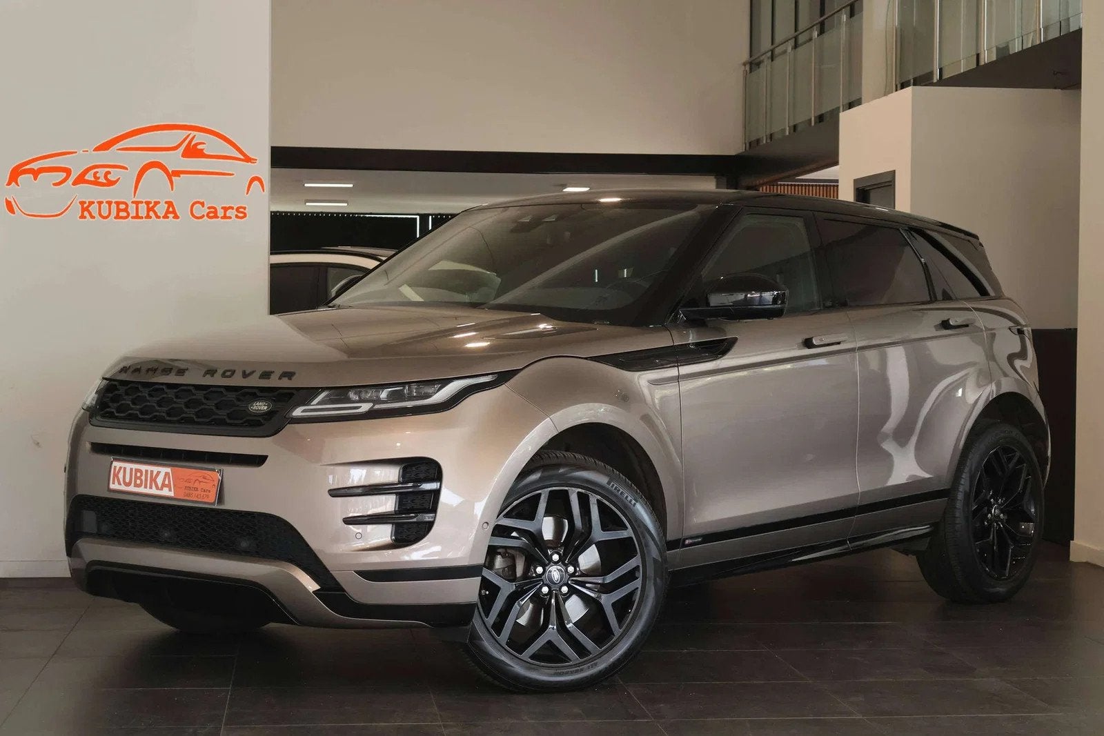 Land Rover Range Rover Evoque 2.0 TD4 MHEV 4WD R-Dynamic ACC, Auto's, Automaat, Gebruikt, 4 cilinders, Beige
