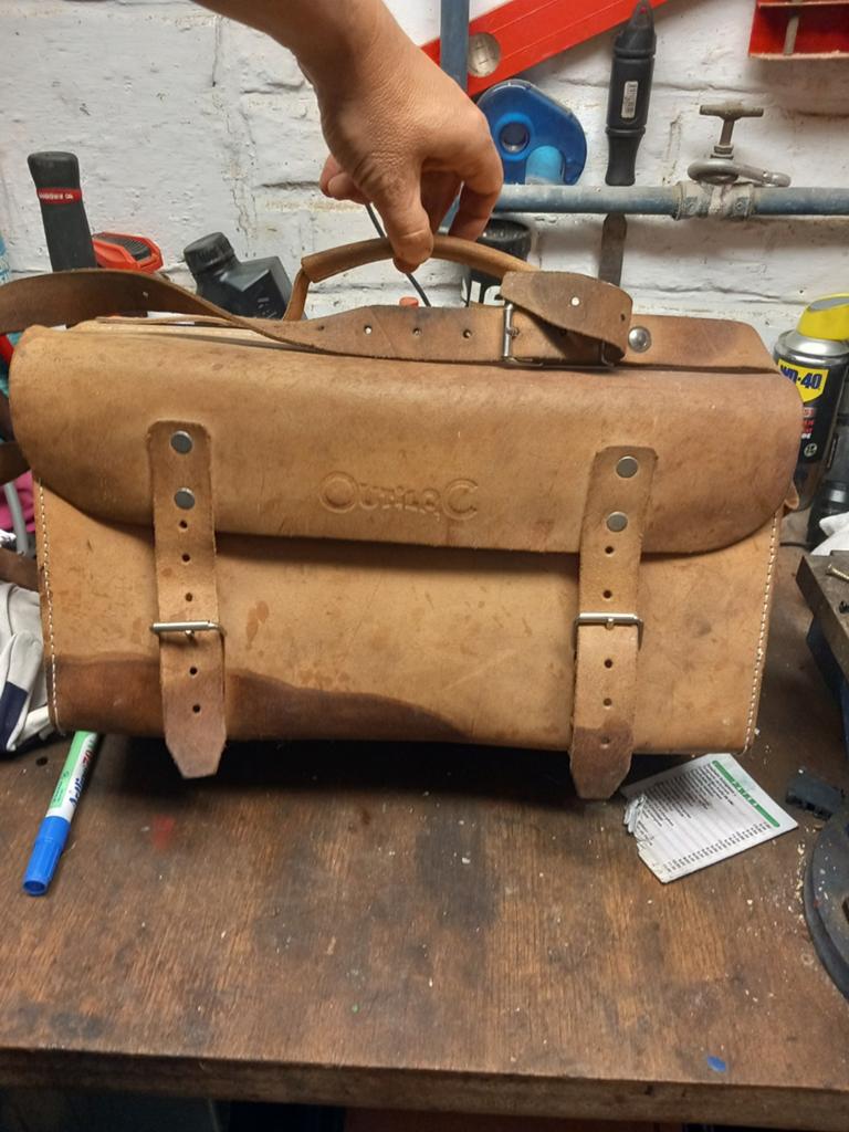 Sac outils en cuir, Bricolage & Construction, Boîtes à outils, Enlèvement ou Envoi