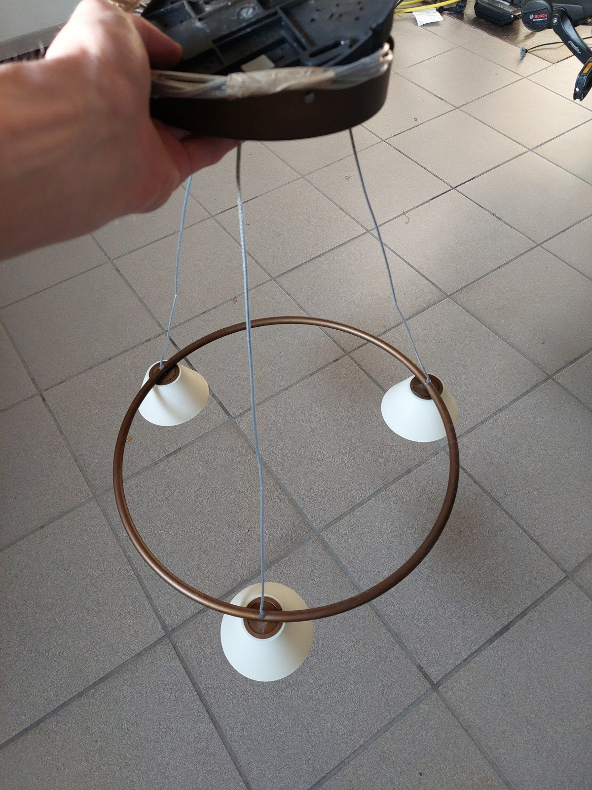 Philips hang lamp, Ophalen, Zo goed als nieuw, Hanglamp, GU10