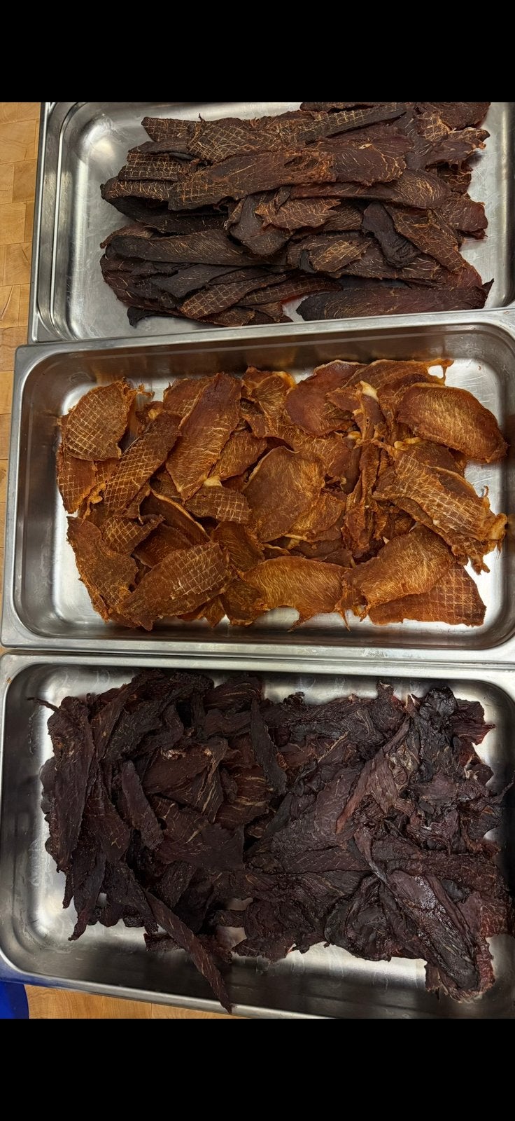 Beef jerky / viandes séchées faites à la main, Ophalen of Verzenden