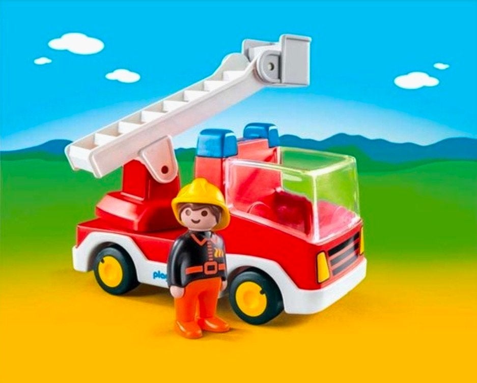 playmobil 123 brandweer, Enlèvement