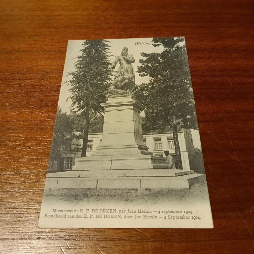 Wilrijk monument R. De Deken, Verzamelen, Ophalen of Verzenden