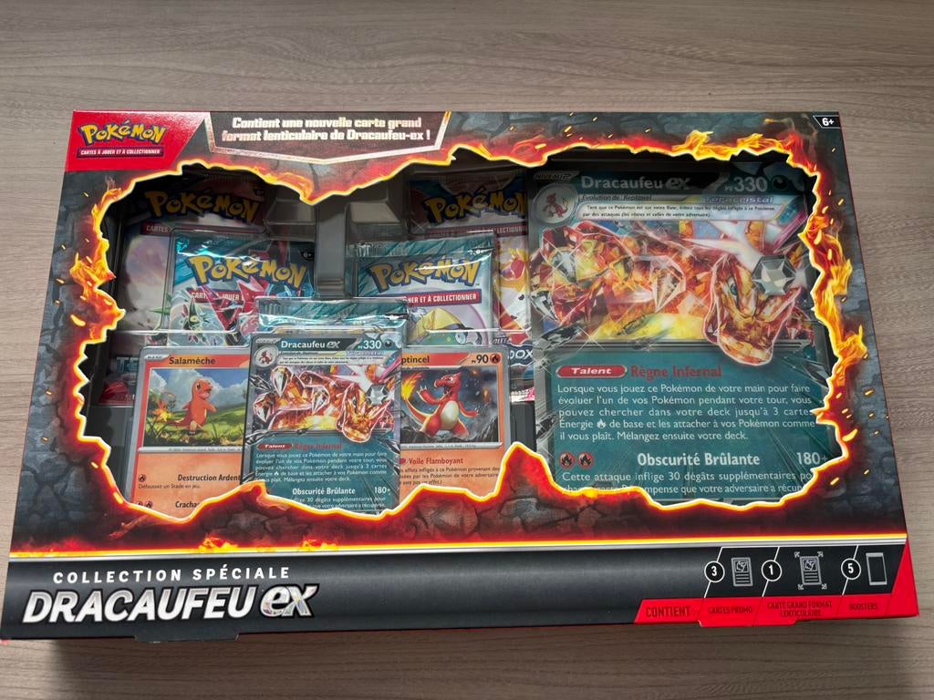 French Special Collection Dracaufeu EX Box – Charizard EX, Enlèvement ou Envoi