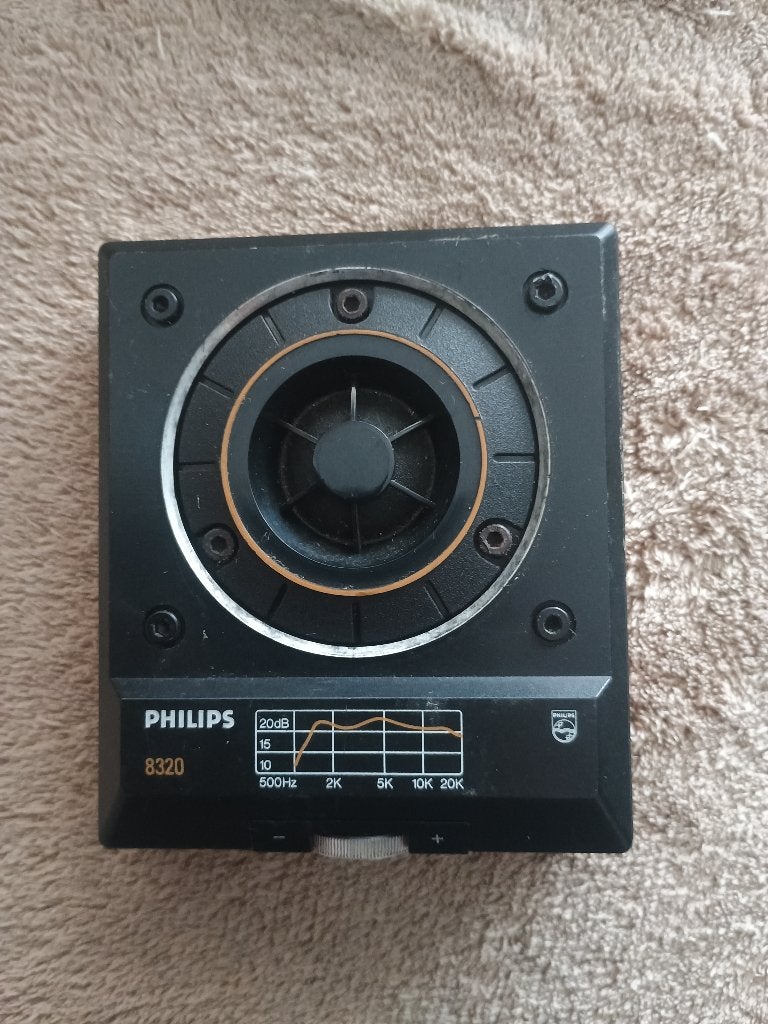 Tweeter à dôme Philips 8320, TV, Hi-fi & Vidéo, Enlèvement, Comme neuf, Philips