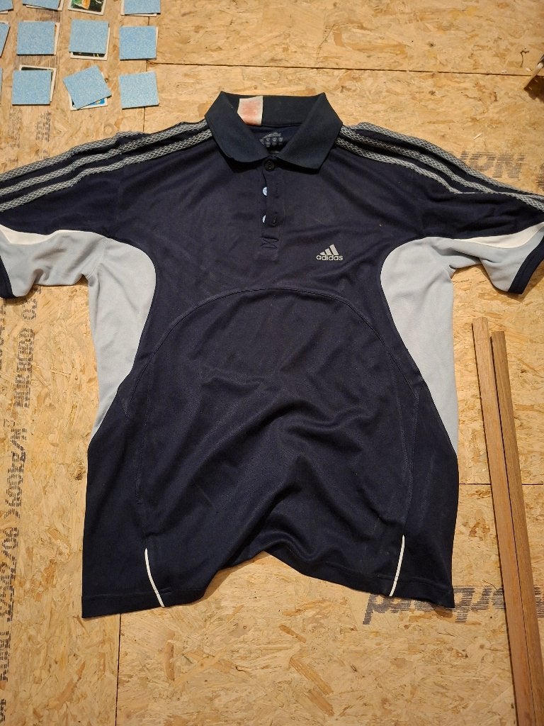 Adidas poloshirt - M, Kleding | Heren, Ophalen of Verzenden, Zo goed als nieuw, Maat 48/50 (M), Adidas