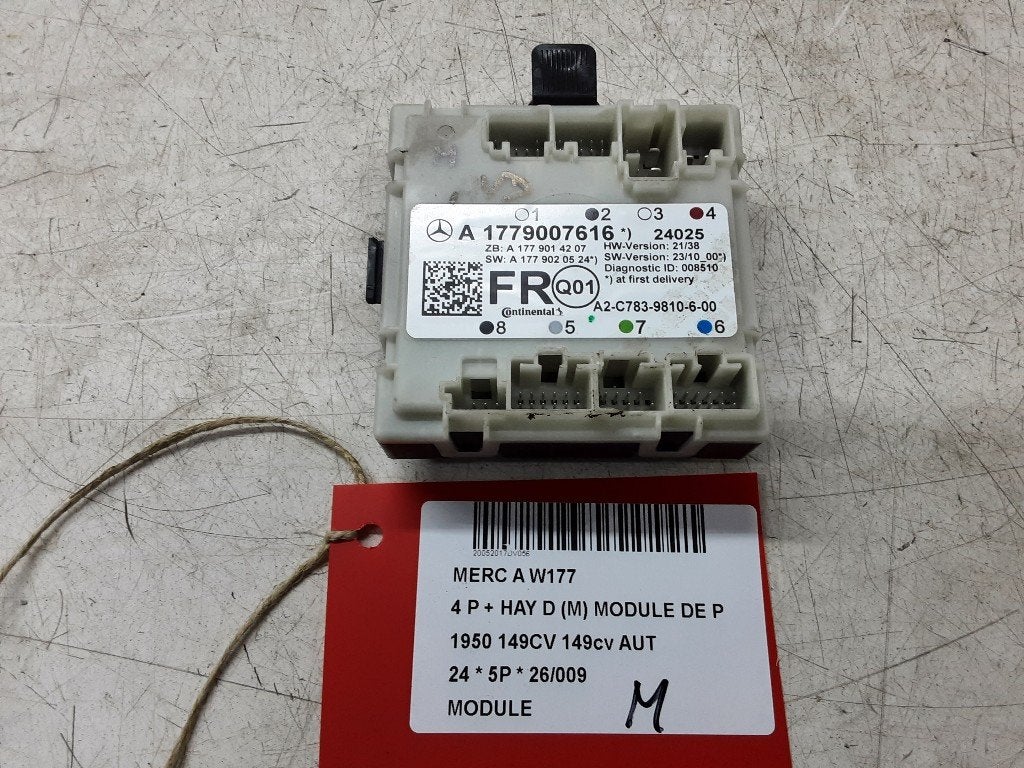 UNITE ELECTRONIQUE Mercedes-Benz A (177.0) (A1779007616), Autos : Pièces & Accessoires, Mercedes-Benz, Utilisé, Dialog.mb@mercedes-benz.com
