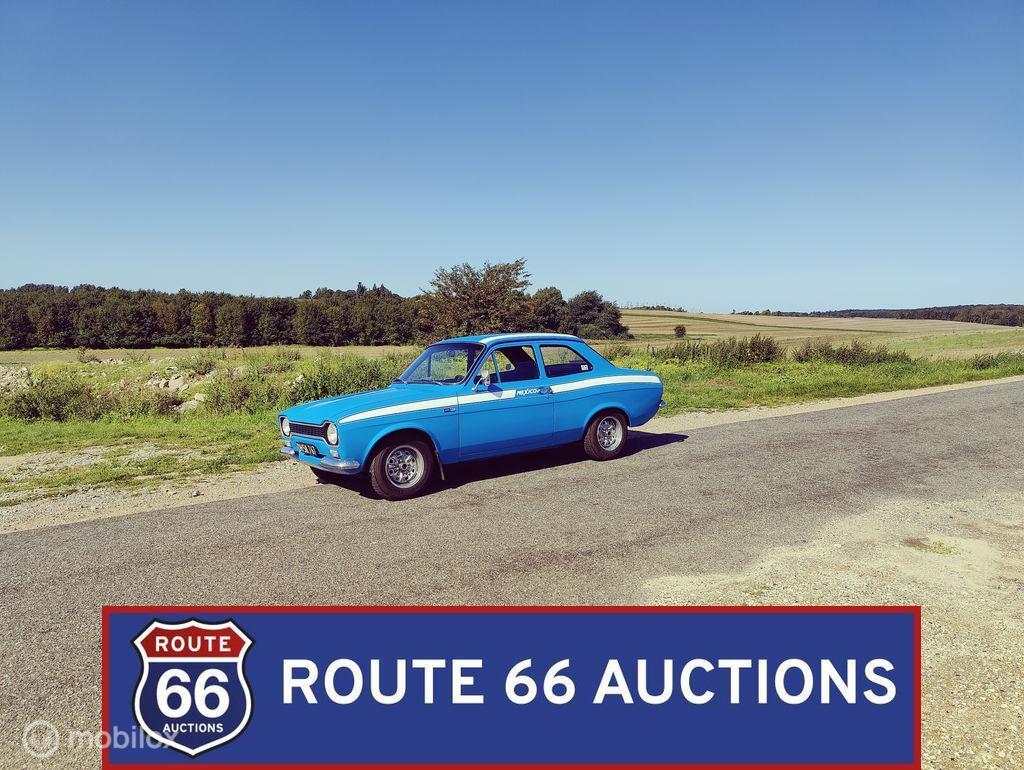 Ford Escort Mk1 Mexico | 1973 | Route 66 Auctions, Zwart, Bedrijf, Handgeschakeld, Overige carrosserie