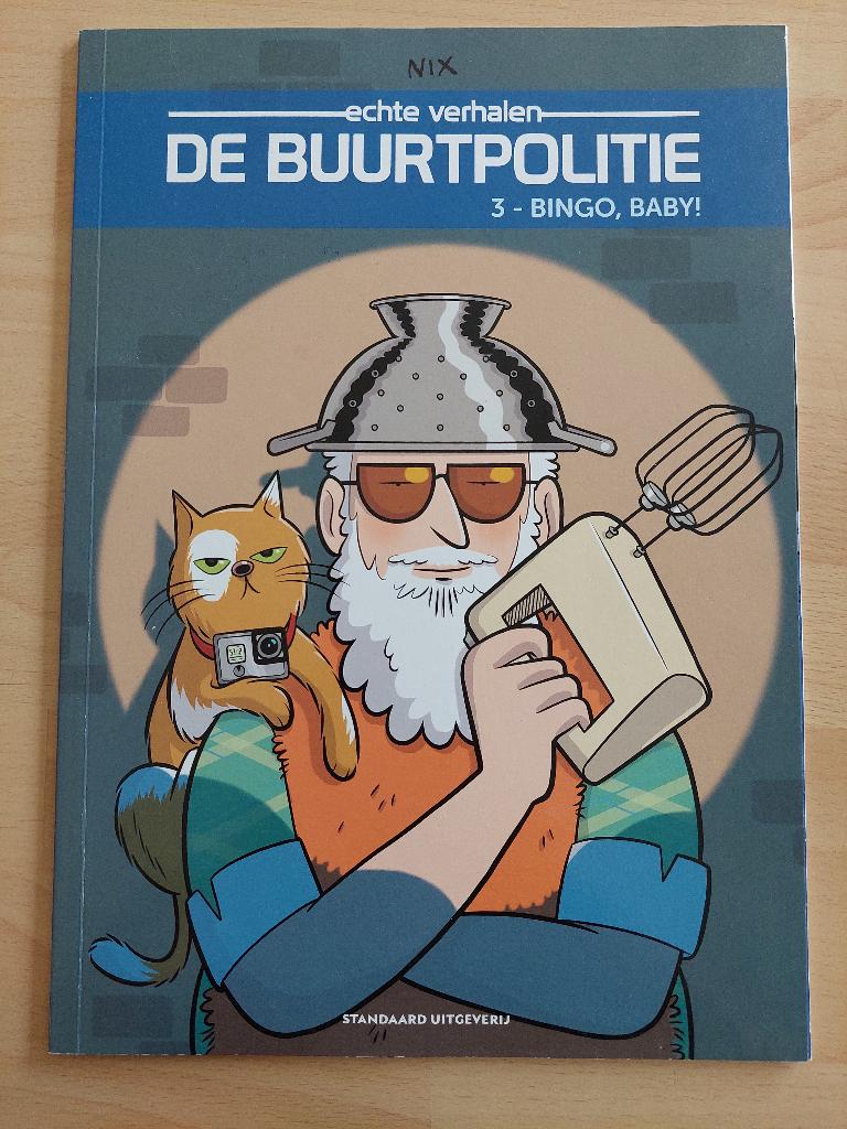 De Buurtpolitie 3: Bingo, baby!, Eén stripboek, Nieuw, Ophalen of Verzenden, Nix
